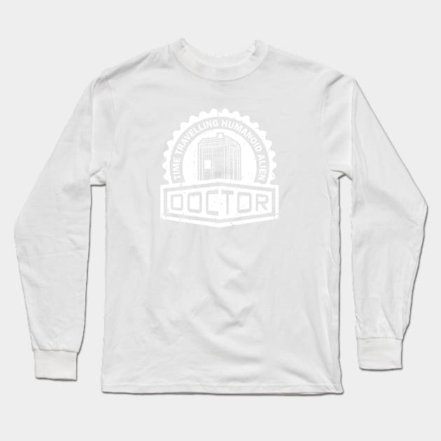 Crest Series Doctor Long Sleeve T-Shirt by manospd
